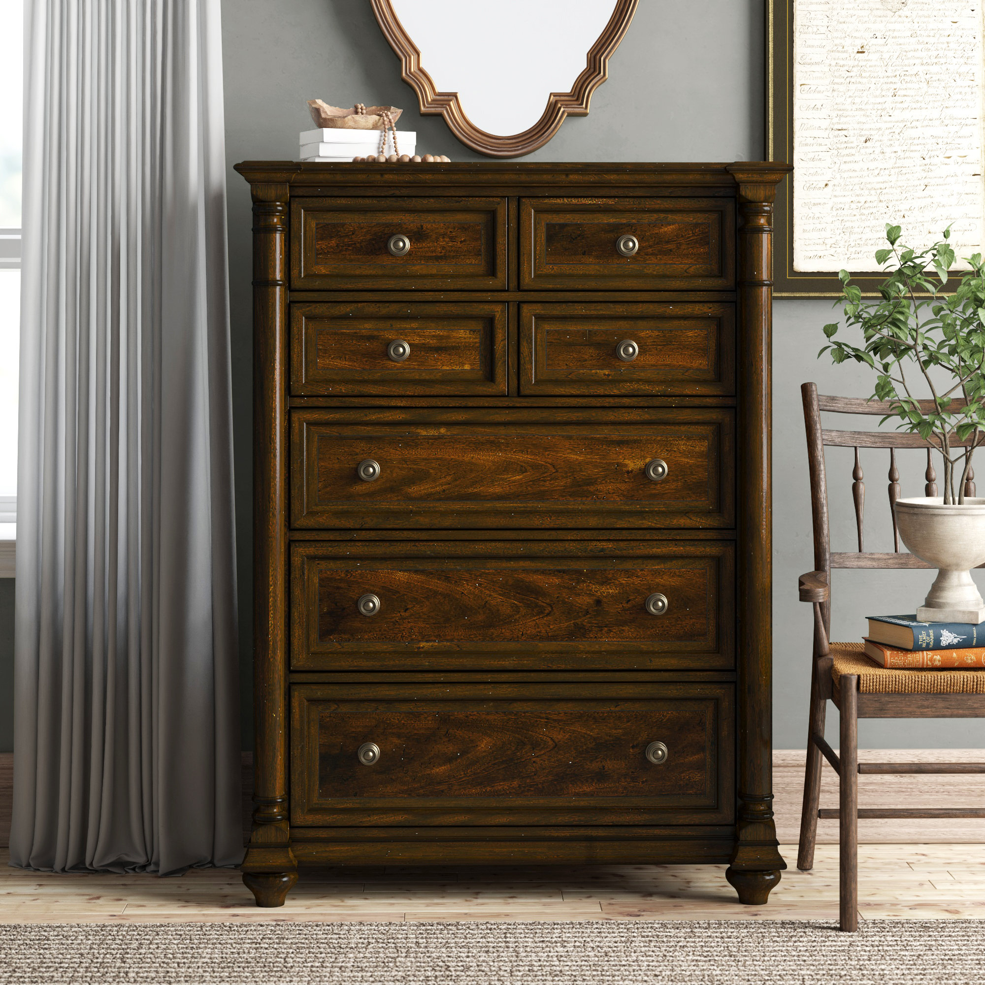 Leesburg 5 Drawer Chest Reviews Birch Lane