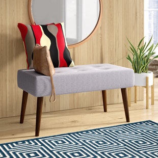 Go to store & view more images George Oliver Conrad Upholstered Bench