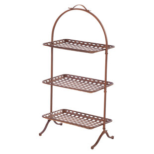 Wooden 3 Tier Tray Wayfair 3 Tier Tray Stand
