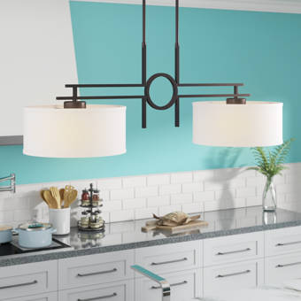 Gracie Oaks Kursat 3 Light Kitchen Island Linear Pendant Wayfair