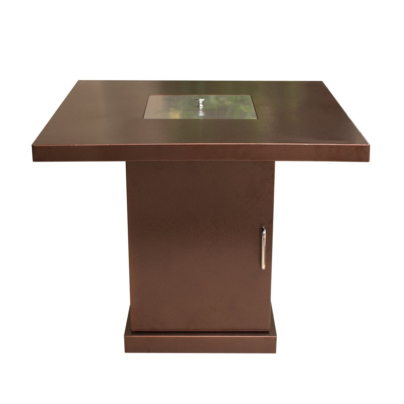 Sol 72 Outdoor Barrett Steel Propane Fire Pit Table Reviews
