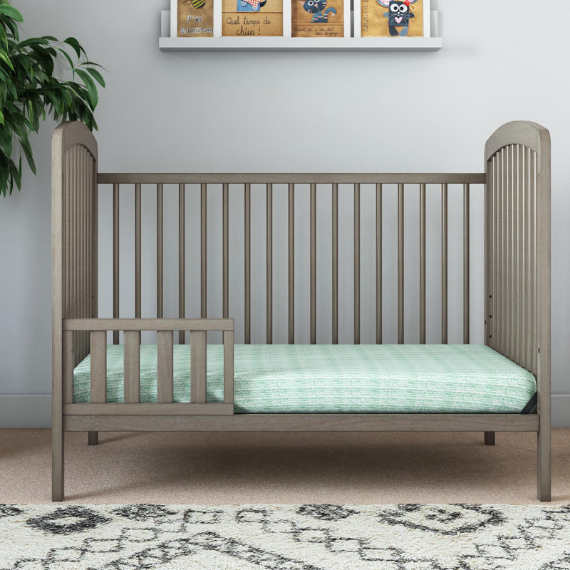 gray toddler bed