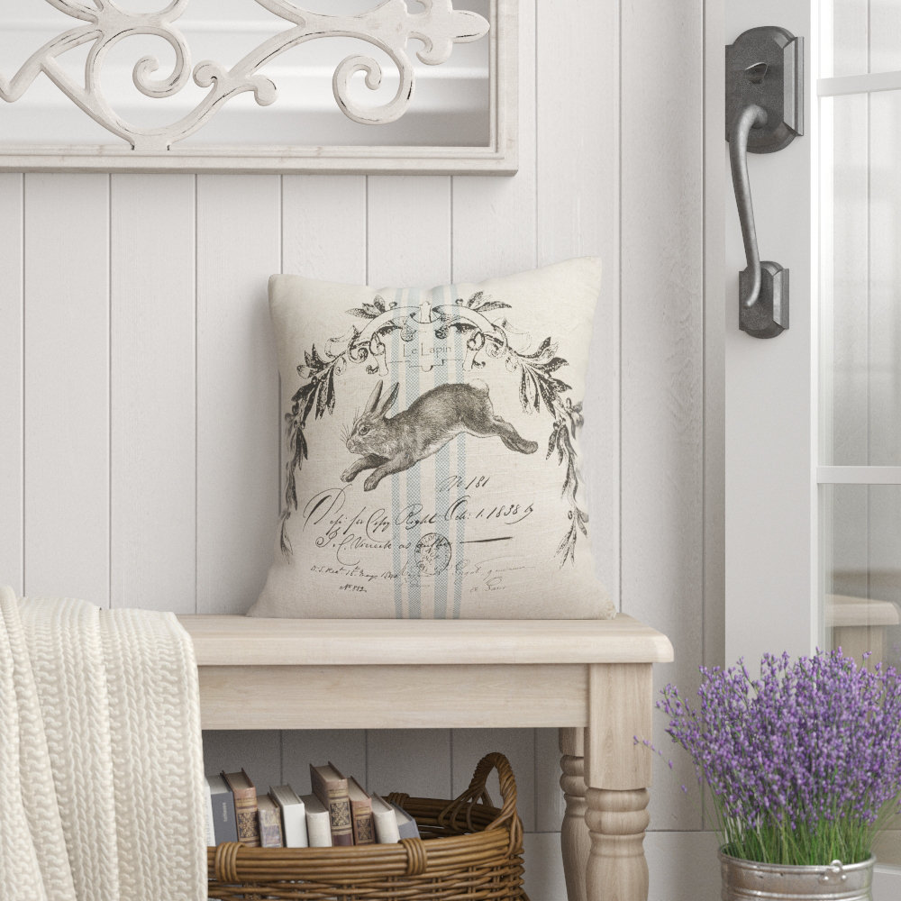 One Allium Way® Betances French Farmhouse Throw Pillow & Reviews Wayfair