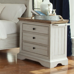 Go to store & view more images Allgood 3 Drawer Nightstand by Highland Dunes