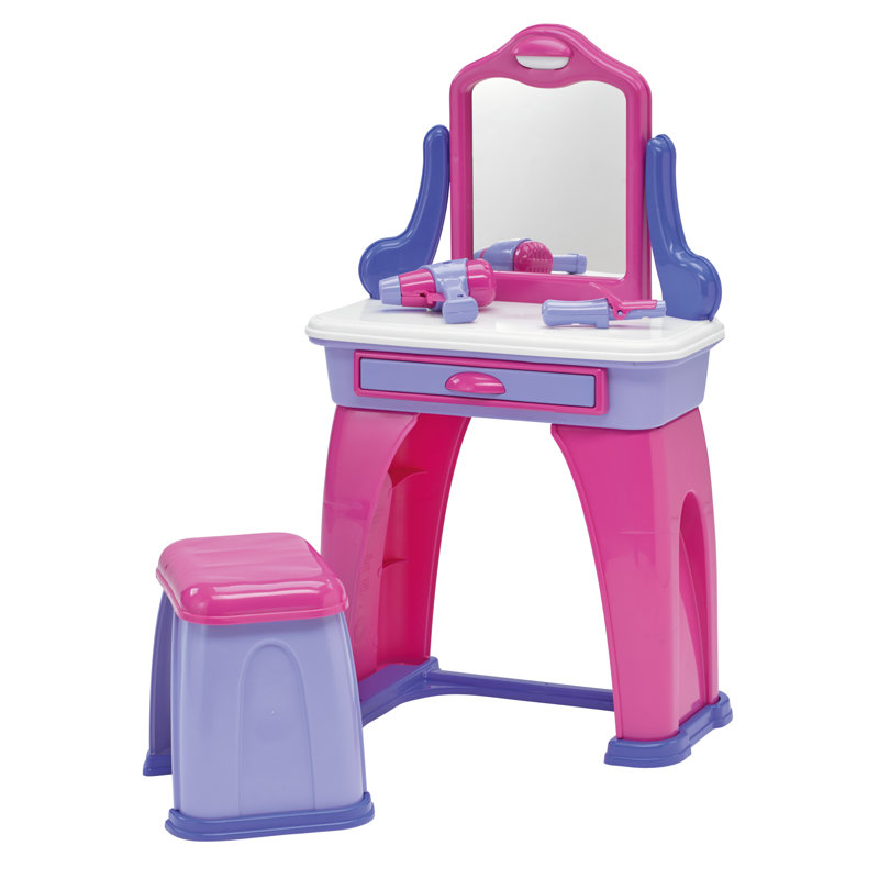 American Plastic Toys My Very Own Vanity Set With Mirror Reviews Wayfair