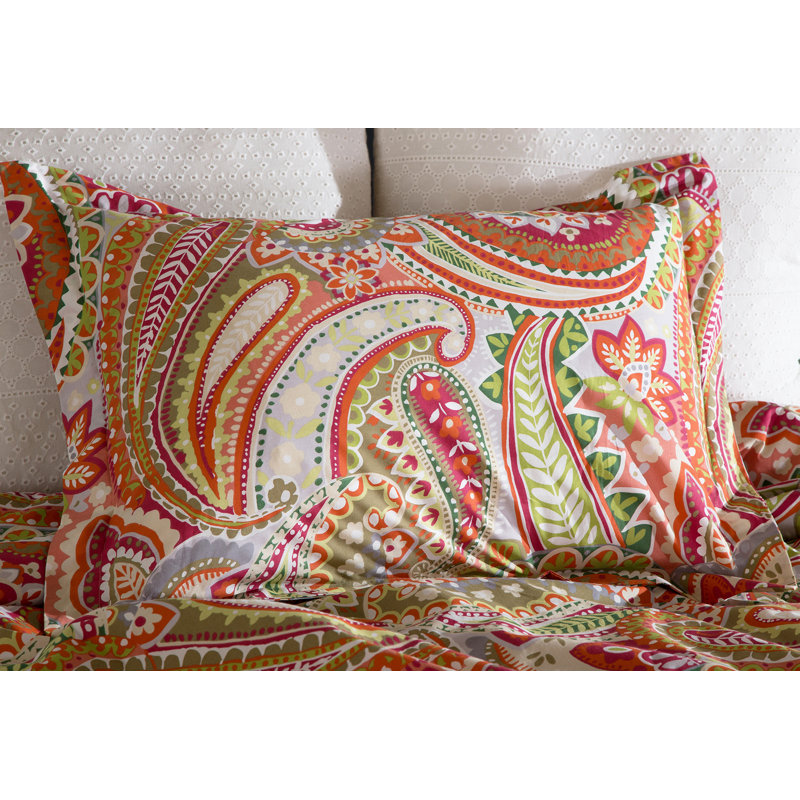 Winston Porter Radabaugh Paisley Cotton 3 Piece Reversible