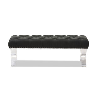 Go to store & view more images Wholesale Interiors Cameron Upholstered Bench