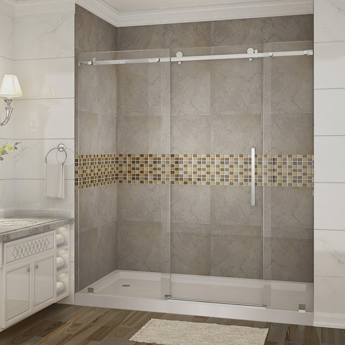 Moe 72 X 77 5 Slide Sliding Frameless Shower Door Moe 72 X 77 5 Slide Sliding Frameless Shower Door
