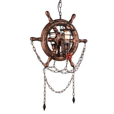 Breakwater Bay Mekhi 2-Light Novelty Chandelier