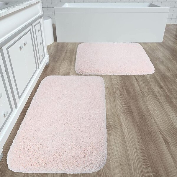 1x Soft Absorbent Memory Foam Bath Bathroom Floor Shower Heart Mat Rugs New 
