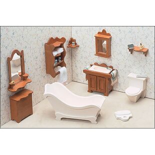 wooden dollhouse furniture kits