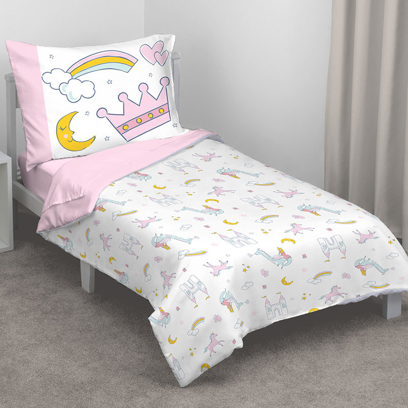 Duvet Pillow Covers Princess Is Sleeping 4 In 1 Junior Bedding