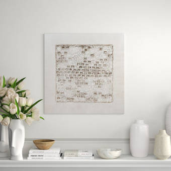 Chelsea Art Studio Beyond The Moment Ii Glitter By Beverly Fuller Wrapped Canvas Painting Print Perigold