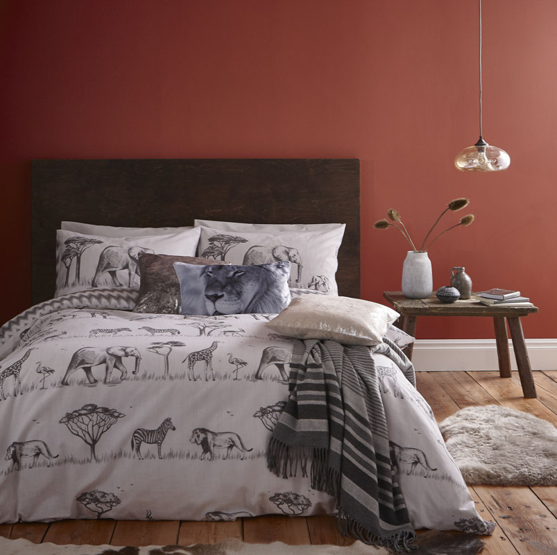 Catherine Lansfield Safari Duvet Cover Set Reviews Wayfair Co Uk Safari Duvet Cover Set
