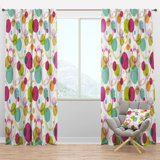 Polka Dot Semi Sheer Curtains Drapes You Ll Love In 2021 Wayfair