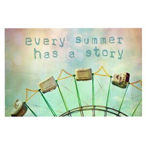 Sylvia Cook 'Every Summer Has a Story' Doormat