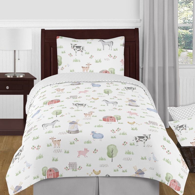 Sweet Jojo Designs Farm Animals Comforter Set Wayfair