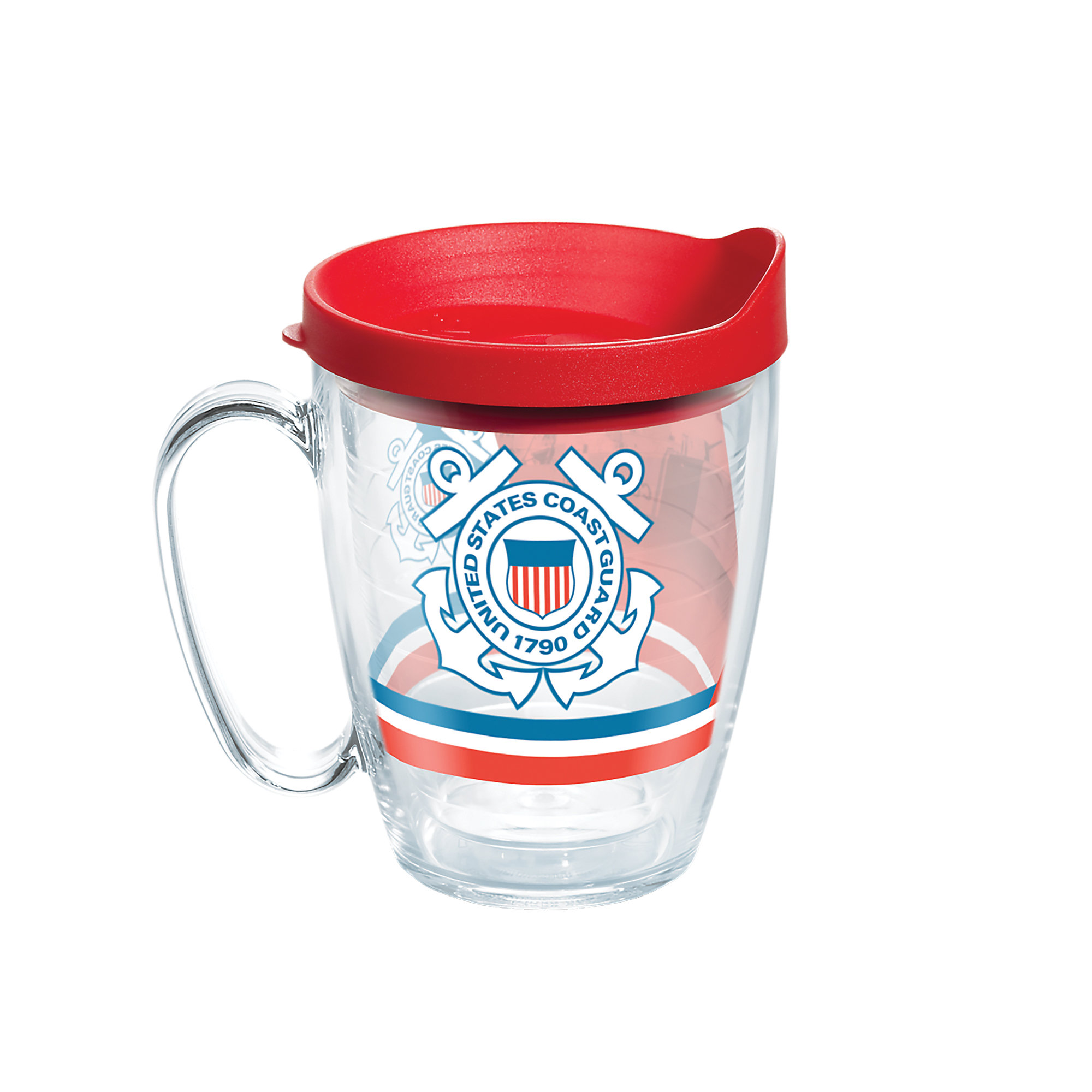 Tervis Tumbler American Pride Uscg Forever Proud 16 Oz Insulated Tritan Plastic Travel Mug Wayfair