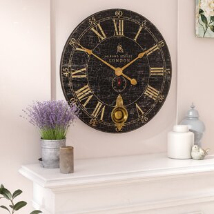 12" Nautical Chrome Desk Decor Clock 49 BOND STREET London Trophy Clock 