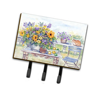 Caroline S Treasures Labradors In The Snow Wall Key Organizer With Key Hooks Wayfair