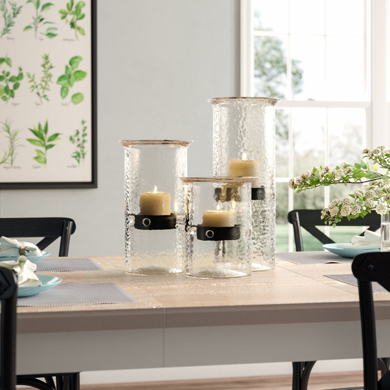 Glass/Metal Hurricane & Reviews Joss & Main