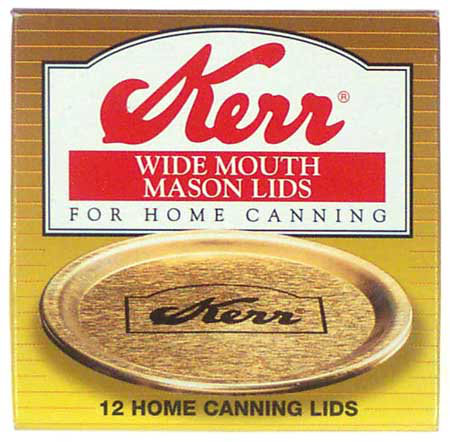 Wide Mouth Canning Jar Lids (12 Count)