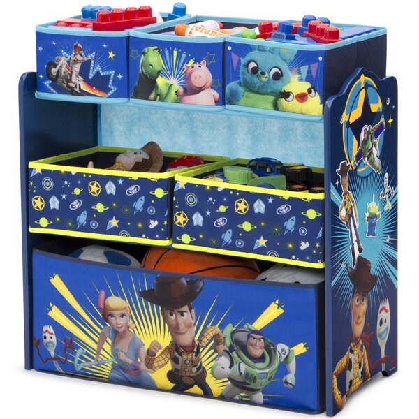 toy story wooden toy box