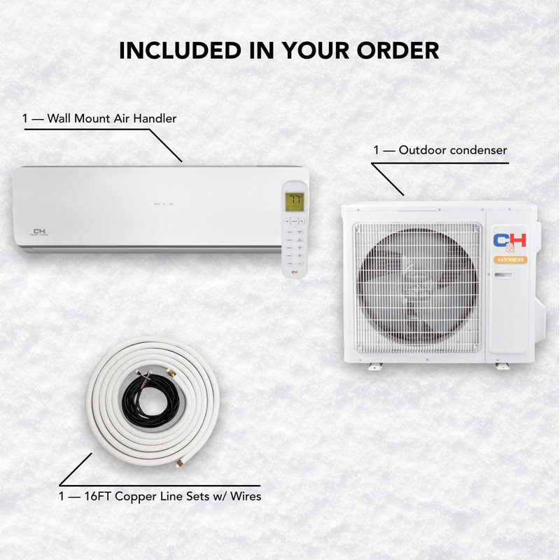 Cooper Hunter Dakota 12000 Energy Star Ductless Mini Split Air