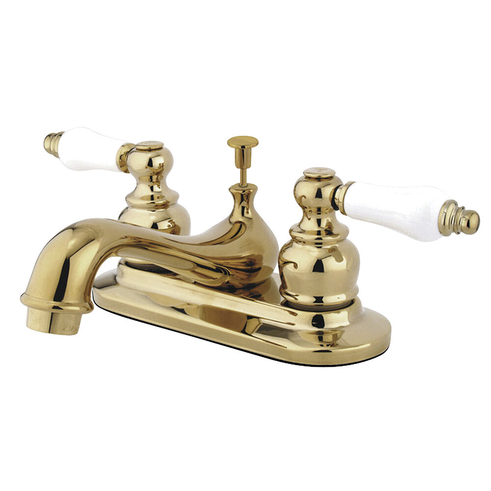 Kingston Brass Restoration Centerset Bathroom Sink Faucet Reviews Wayfair