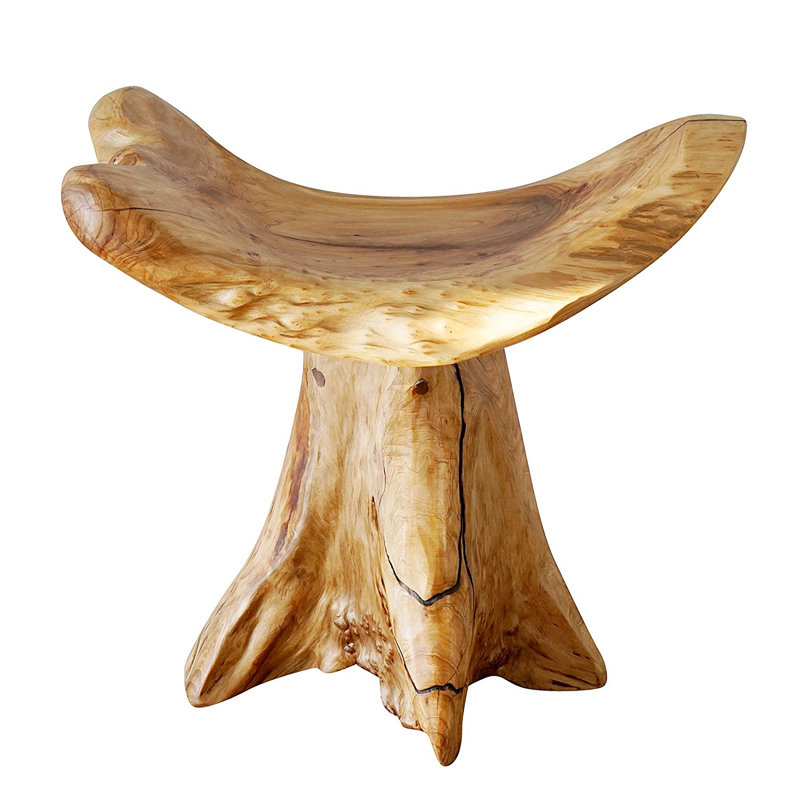 Burnett Bowl Shape Wine Cup Accent Stool