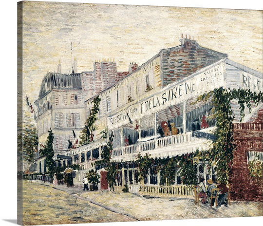 Vault W Artwork Restaurant De La Sirene 1887 Orsay Museum Paris France By Vincent Van Gogh Painting Print Wayfair Wayfair deutschland | wayfair ist die erste adresse für alles rund ums zuhause. wayfair