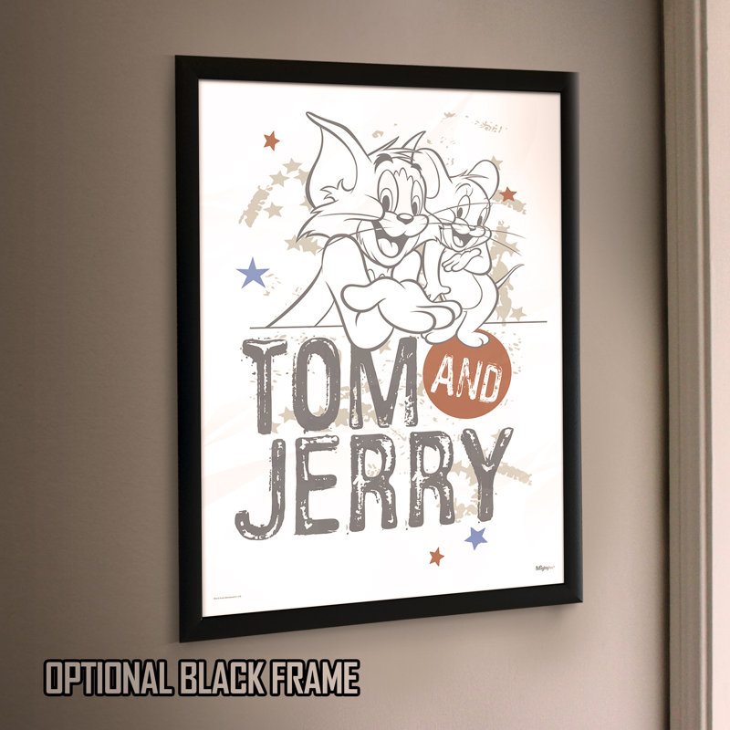 Mightyprint Tom And Jerry Wall Decor Wayfair
