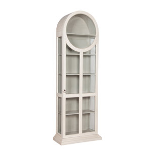 Go to store & view more images One Allium Way Ilka Curio Cabinet