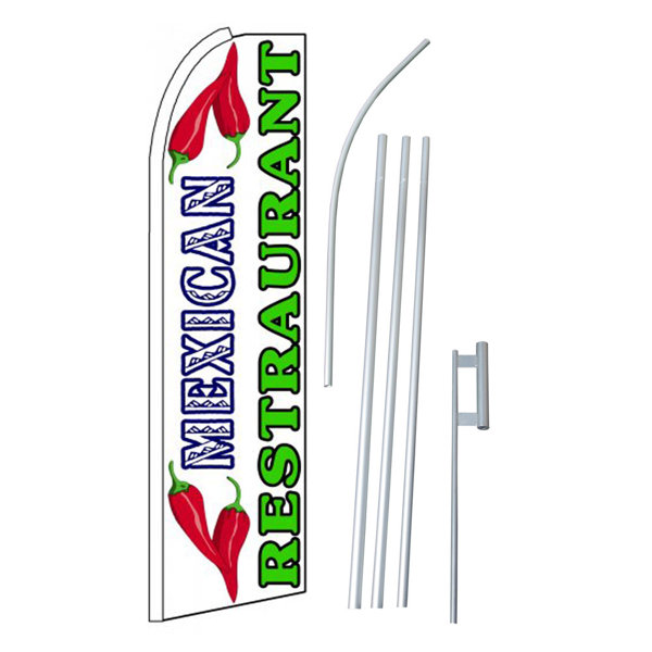 Neoplex Mexican Restaurant Polyester 180 X 30 In Flag Set Wayfair