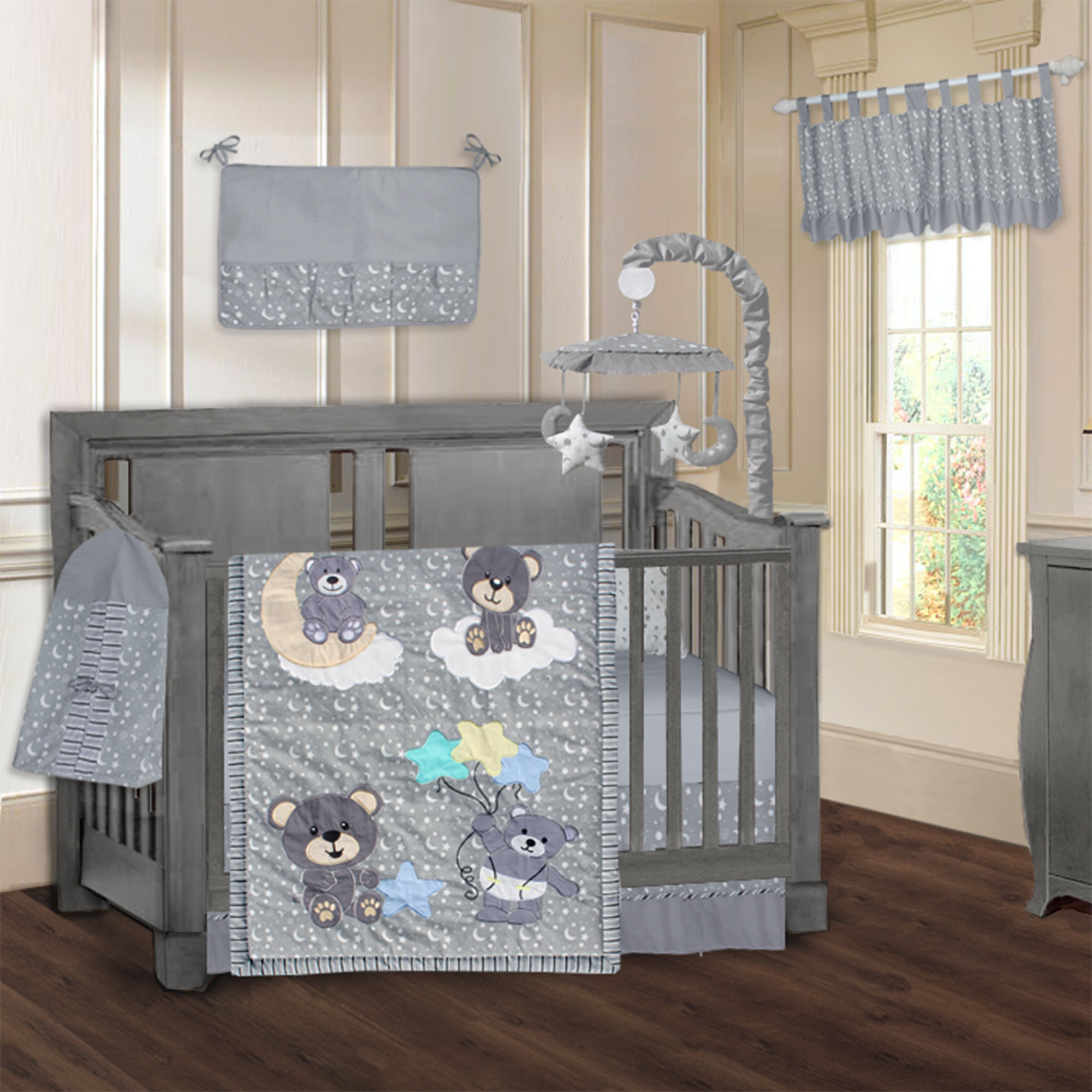 bear crib set