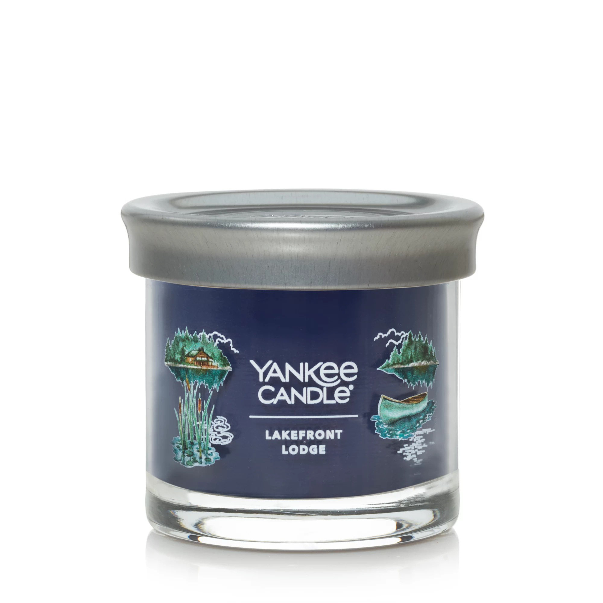 Yankee Candle Duftkerze 'Lakefront Lodge' – 37 G, Wohltuender Duft Für Gemütliche Stunden