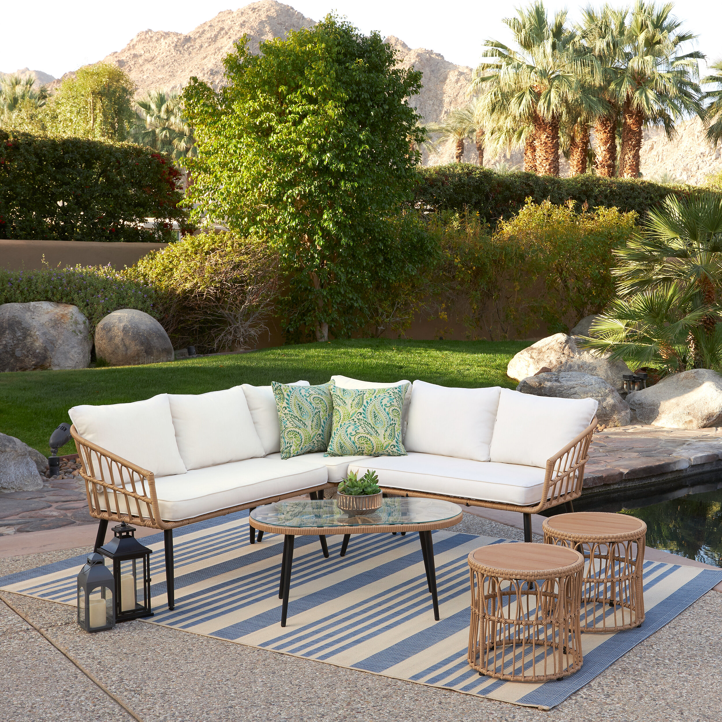 5 person outdoor sectional