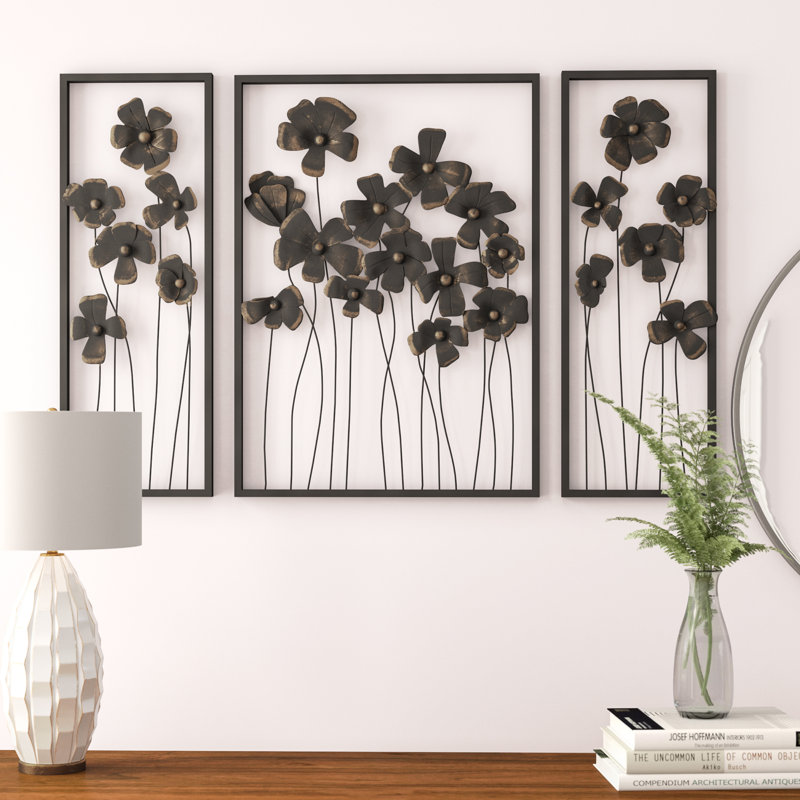 Brayden Studio 3 Piece Chic Wall Décor Set Reviews Wayfair Brayden Studio 3 Piece Chic Wall Décor