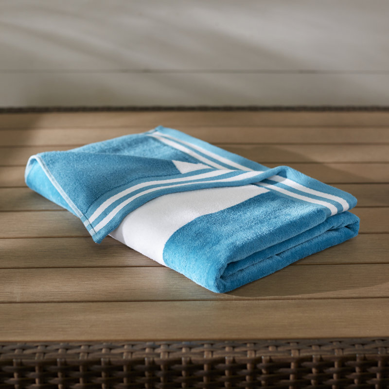 turquoise beach towel