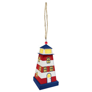 Best Summer Lighthouse Mini LED Outdoor Hanging Lantern By Amscan Outdoor Lighting Summer Lighthouse Mini LED Outdoor Hanging Lantern By Amscan Outdoor Lighting
