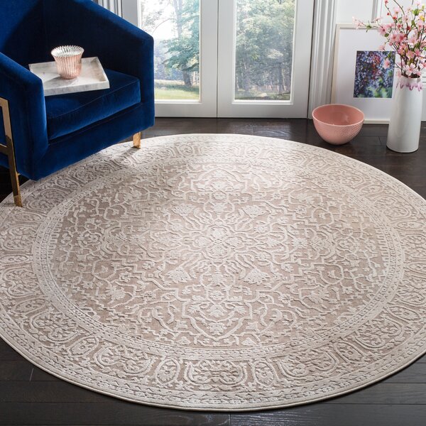 Laurel Foundry Modern Farmhouse Calidia Oriental Area Rug in Beige ...