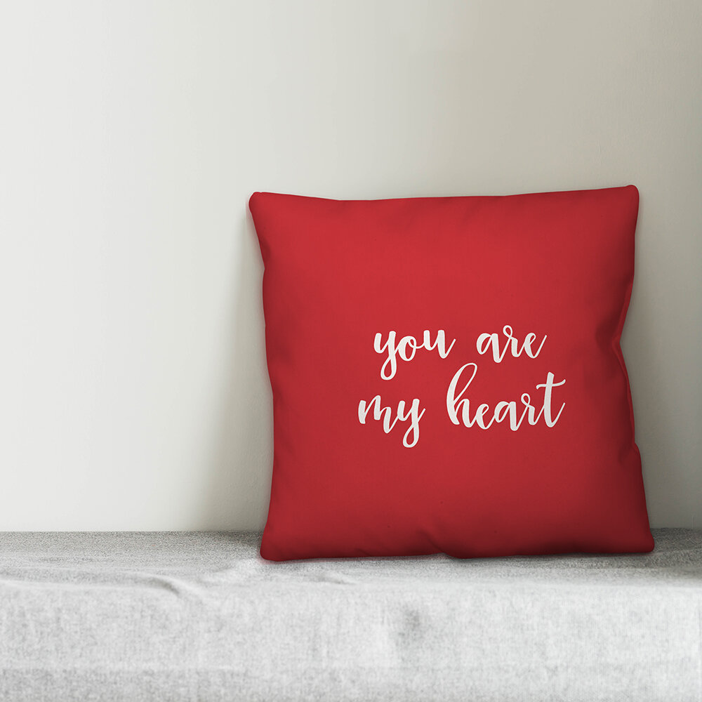 my heart pillow