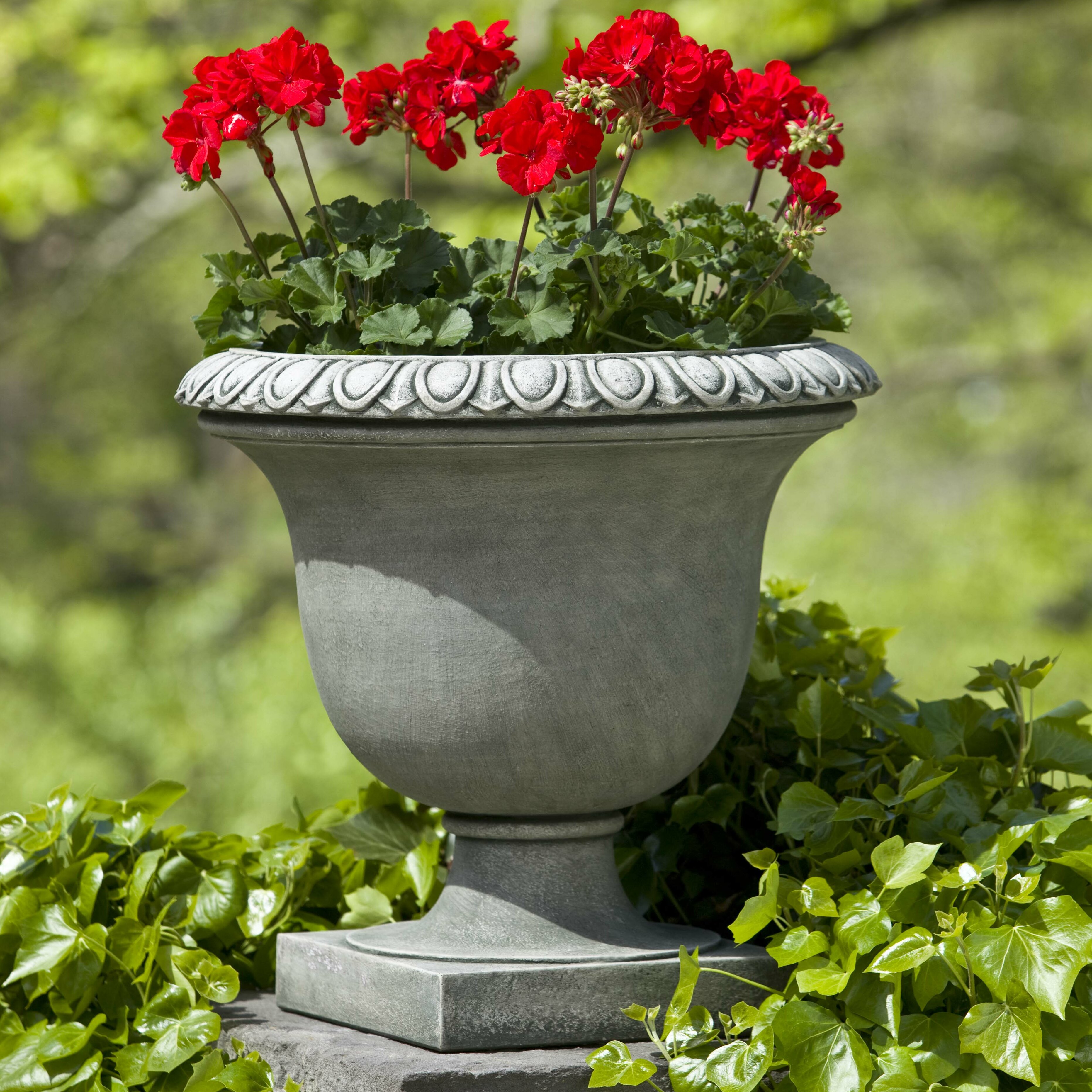 Campania International, Inc Litchfield Cast Stone Urn Planter 