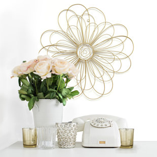 Wire Flower Wall Decor Wayfair Wire Flower Wall Decor Wayfair