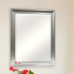 Rectangular Wall Mirror darby home co rectangle plastic beveled wall mirror & reviews Rectangular Wall Mirror darby home co rectangle plastic beveled wall mirror & reviews