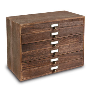 Jewelry Drawer Inserts Wayfair Wooden 6 Drawers Jewelry Box