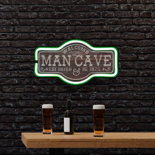 Personalised custom pub Light Bar Pub Lantern Man Cave Lamp man shed 