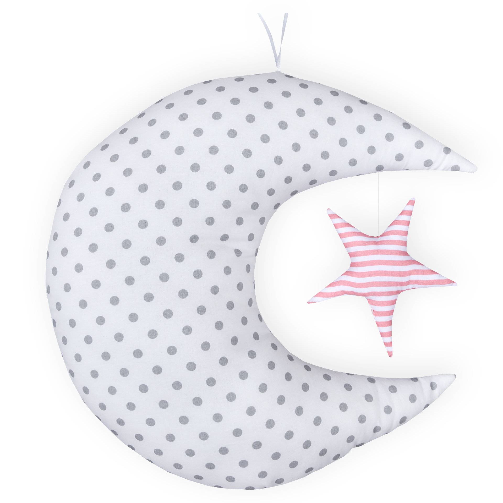 Kraftkids Grey Dots Moon And Star Wall Décor Wayfair Co Uk Grey Dots Moon And Star Wall
