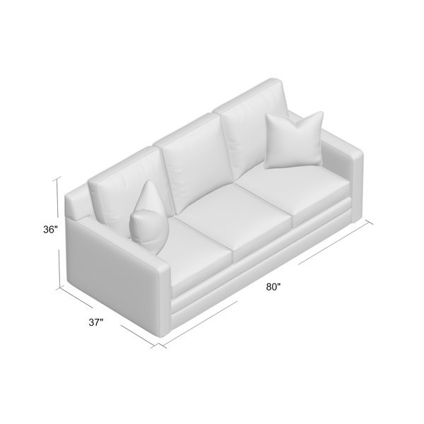 Kelly Clarkson Home Negley 80 Square Arm Sofa Bed Reviews Wayfair
