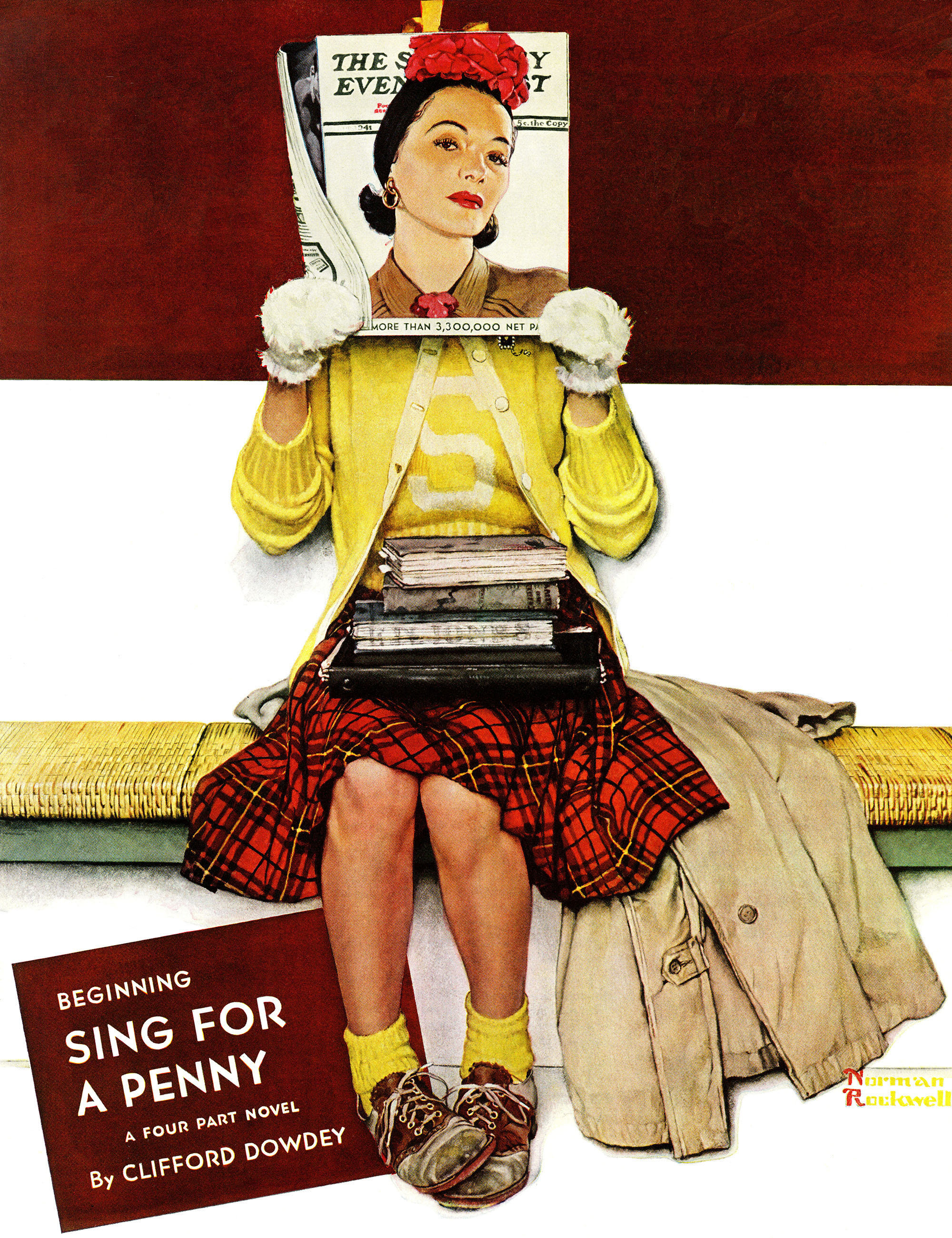 Marmont Hill 'Cover Girl' by Norman Rockwell Painting Print on ...